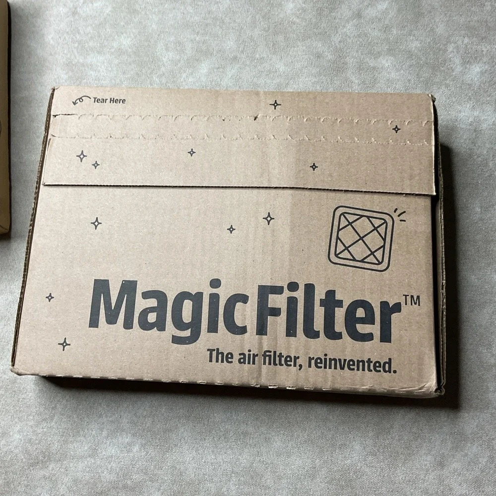 Magic Air Filter 18x24x1 Snap Fold MERV 8 HVAC AC Furnace Air Filters‎ Lot of 3